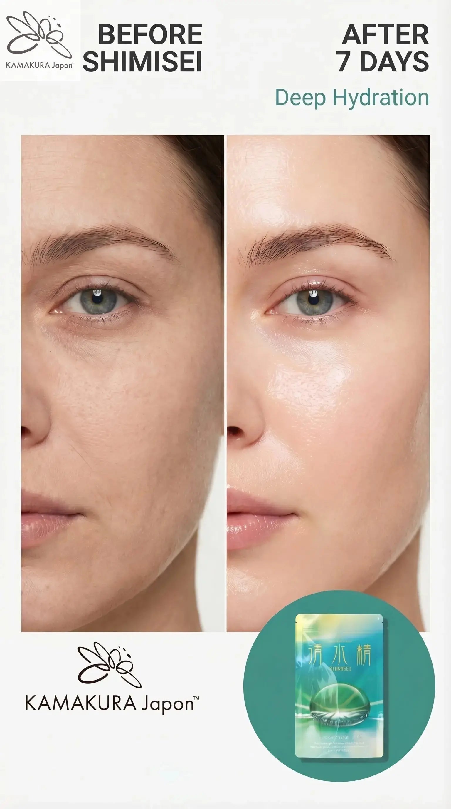 SHIMISEI High-Purity Hyaluronic Acid 240mg Skin Hydration Support | 28-Cap Pouch 🇯🇵 Made in Japan - TokyoSupplements.com.au